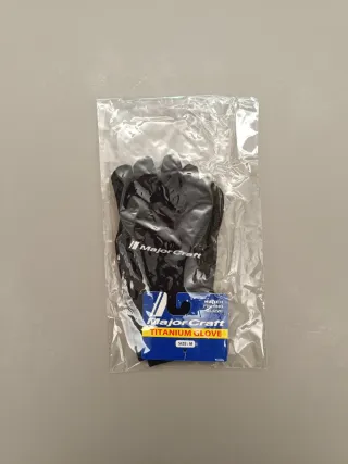 Major Craft Titanium Glove Neoprene guanti