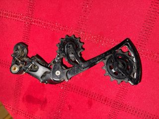 Desviador SRAM XXI c/cage Garbaruk e Manípulo X01