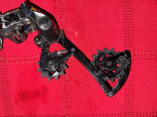 Desviador SRAM XXI c/cage Garbaruk e Manípulo X01