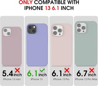 ABITKU Compatibile con iPhone 13 Custodia 2021, Silicone