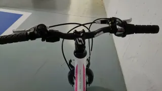 Bicicleta Montaña Niña 20'' Blanca y Rosa