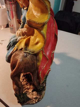 Sacra Famiglia con asinello