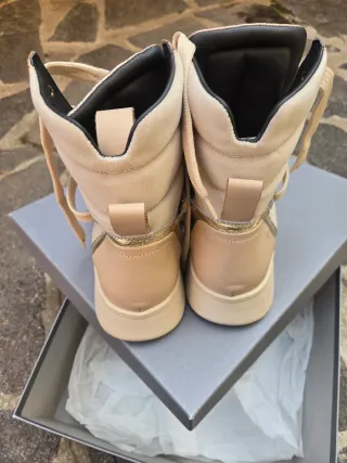 Stivaletto Janet&Janet Donna Beige/Oro Tg 39