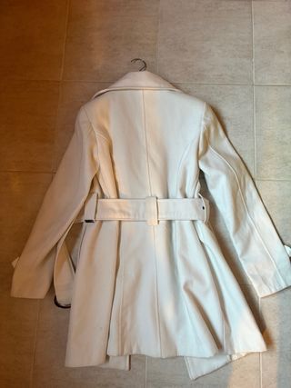 Cappotto bianco elegante