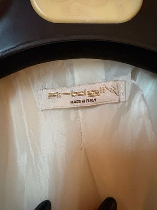 Cappotto bianco elegante