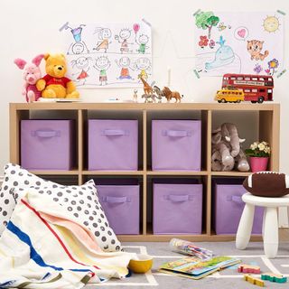 EZOWare Set di 6 Cubi di Stoccaggio in Tessuto