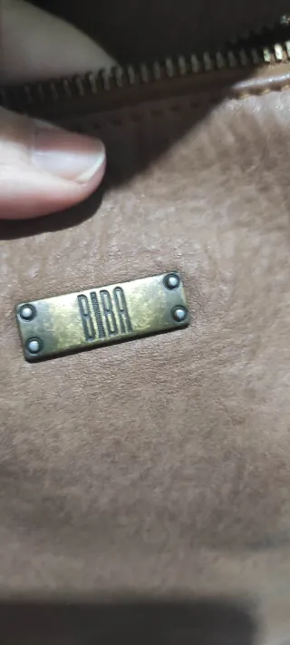 Bolso mochila de piel Biba