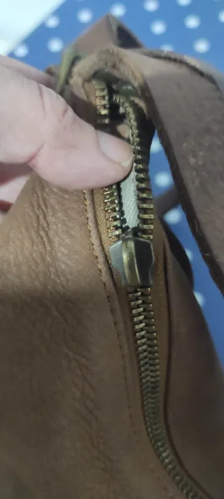 Bolso mochila de piel Biba