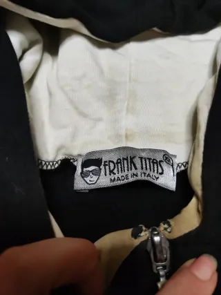 Felpa con Cappuccio FRANK TITAS Made in Italy