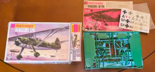 6 Vecchie Miniature di Aerei e Carri Armati della WWII