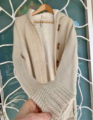 Trenca/Chaqueta Invierno Borreguito Beige Zara