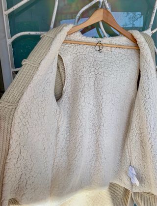 Trenca/Chaqueta Invierno Borreguito Beige Zara