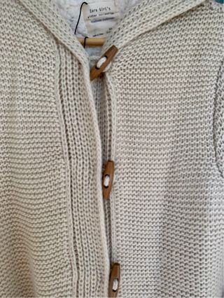 Trenca/Chaqueta Invierno Borreguito Beige Zara