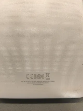 Tablet Samsung T280 Blanca