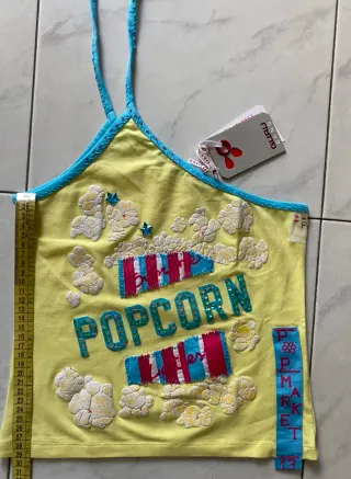 Top monospalla bambina Guru 10 anni