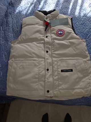 Chaleco Canada Goose Beige
