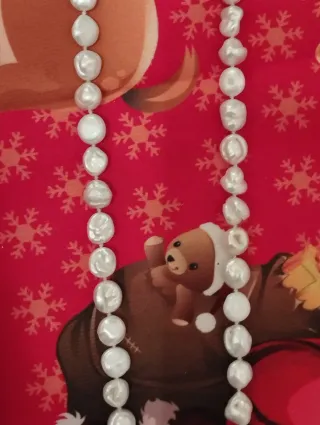 Bellissima Collana lunga con perline d'acqua dolce