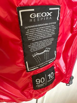 Geox Piumino Rosso Uomo XL/56