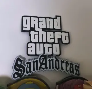 Decorazione parete Grand Theft Auto San Andreas o