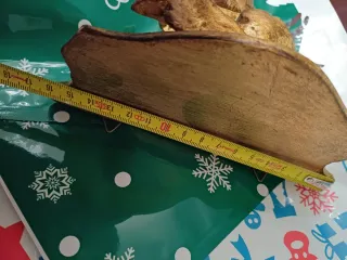 Mensola in legno scolpito dorato