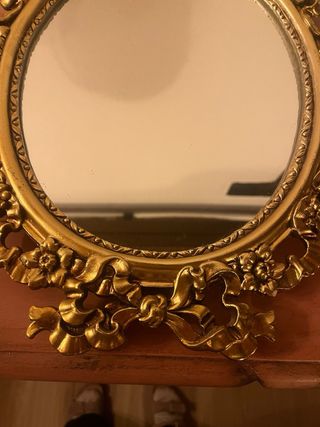 Specchio da parete barocco dorato