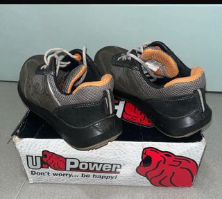 Scarpe antinfortunistiche U-Power marroni/arancion