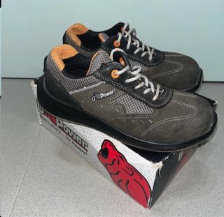 Scarpe antinfortunistiche U-Power marroni/arancion
