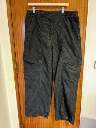 Calças cargo pretas Topshop novas com etiqueta