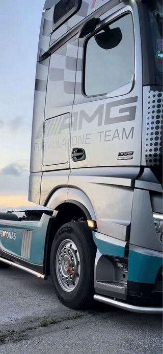 6 Tapacubos Mercedes Camión semirremolque