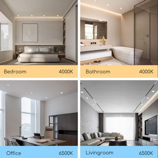 Aigostar Downlight LED da Incasso 12W, Equivalente a 113