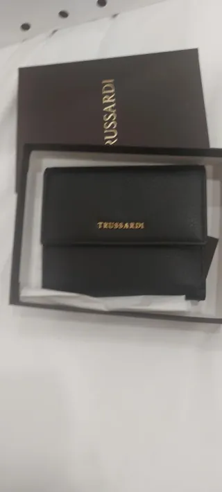 Portafoglio Trussardi nero