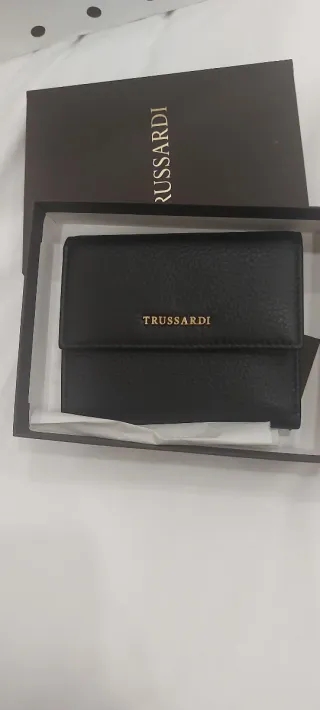 Portafoglio Trussardi nero