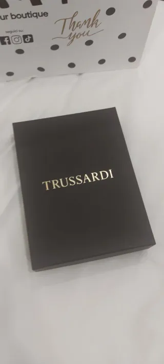 Portafoglio Trussardi nero