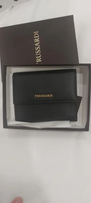 Portafoglio Trussardi nero