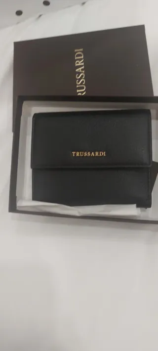 Portafoglio Trussardi nero