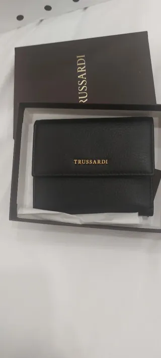 Portafoglio Trussardi nero