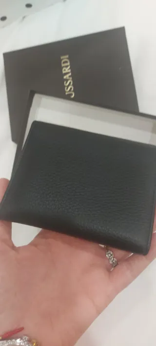 Portafoglio Trussardi nero