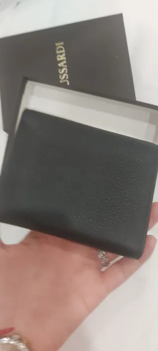 Portafoglio Trussardi nero