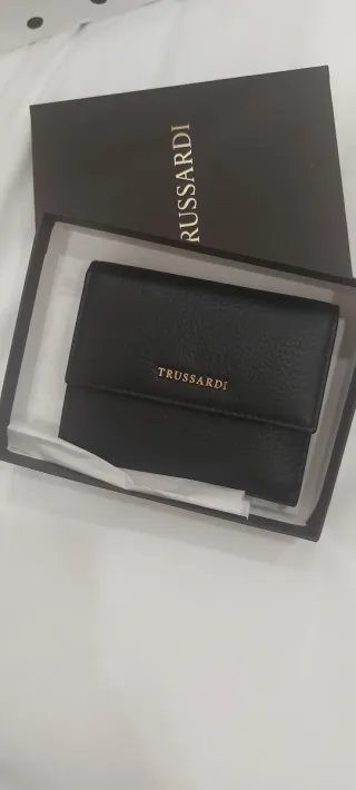 Portafoglio Trussardi nero