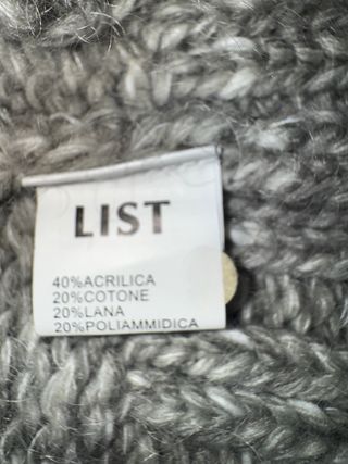 Cappotto lungo in lana mélange grigio