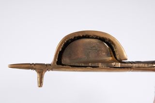 Forbice spegnicandele ottone anni ’50 – Svezia MCM