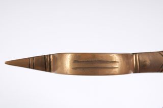 Forbice spegnicandele ottone anni ’50 – Svezia MCM