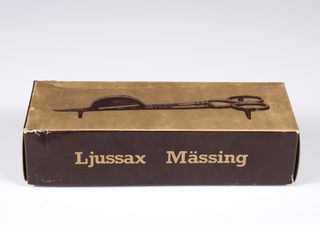 Forbice spegnicandele ottone anni ’50 – Svezia MCM