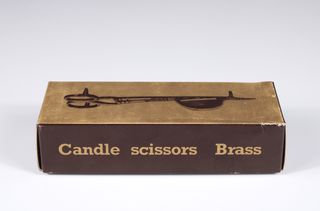 Forbice spegnicandele ottone anni ’50 – Svezia MCM