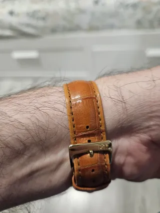 Reloj Festina Cronógrafo 6267 Dorado y Azul