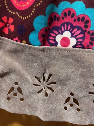 Vestido estampado étnico