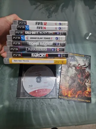 Lote Juegos PS3: Far Cry, Call of Duty, FIFA