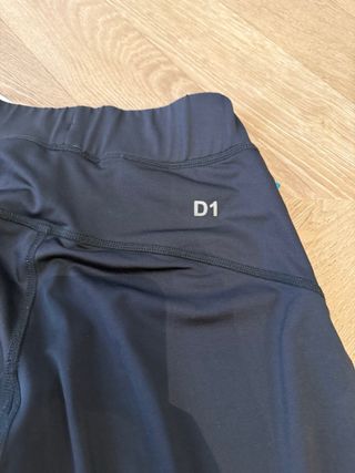 Mallas Asics Mujer Talla XS Negro y Turquesa