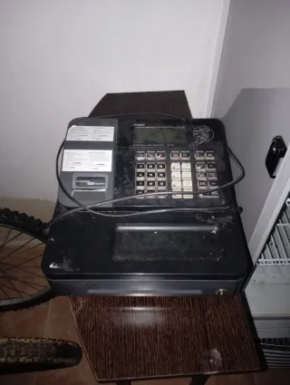 Caja Registradora Casio tradicional.