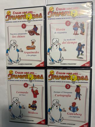 Colección DVD Érase una vez... Inventores completa